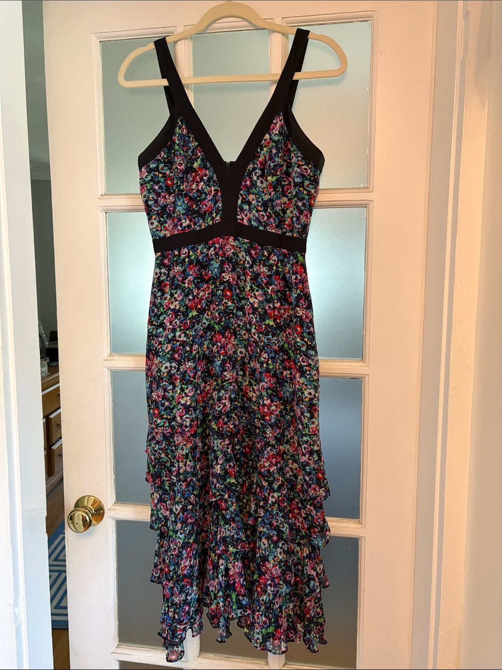 Saloni silk dress